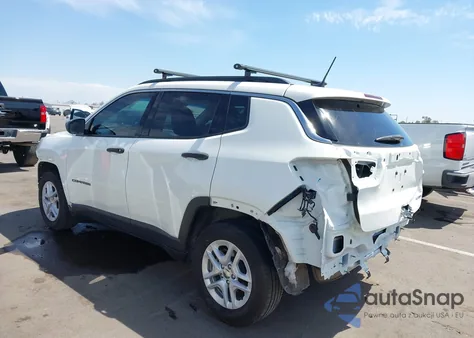 2020 Jeep Compass Sport Fwd из США, поврежденный, VIN 3C4NJCAB5LT253133